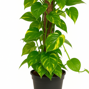 Lierre grimpant en pot noir, plante dépolluante idéale pour purifier l'air de la maison